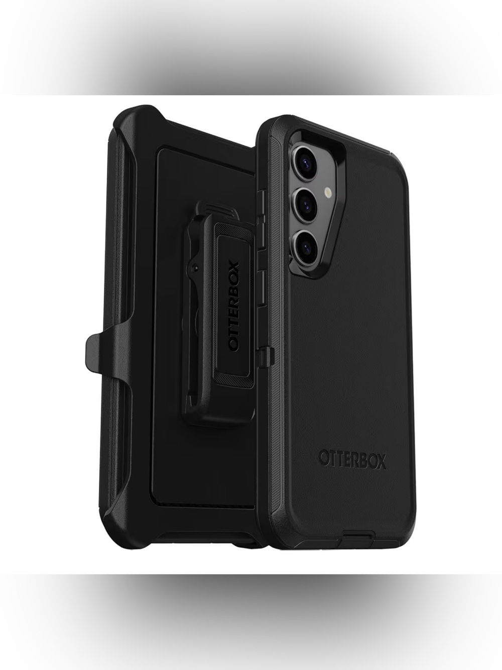 SamSung Galaxy S24 Defender Series Black Case & Clip - Picture 7 of 7